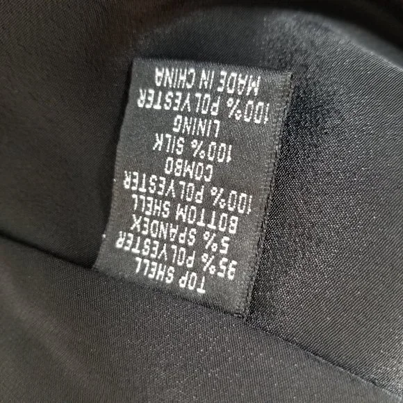 Adrianna Papell Women's Black Tulle Fit Flare Evening Cocktail Party Dre… - Picture 2 of 9